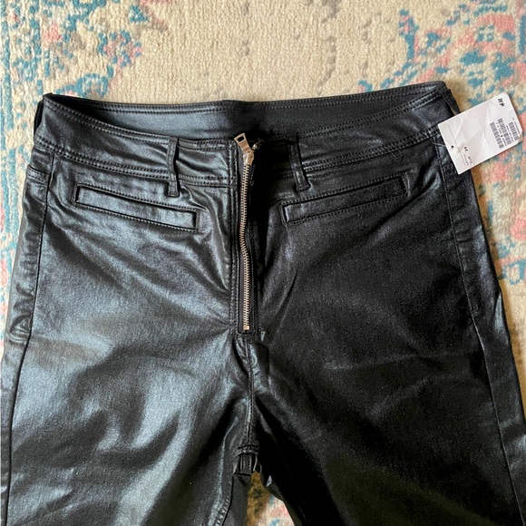 BNWT Skinny Patent Leather Pants - Picture 2 of 4